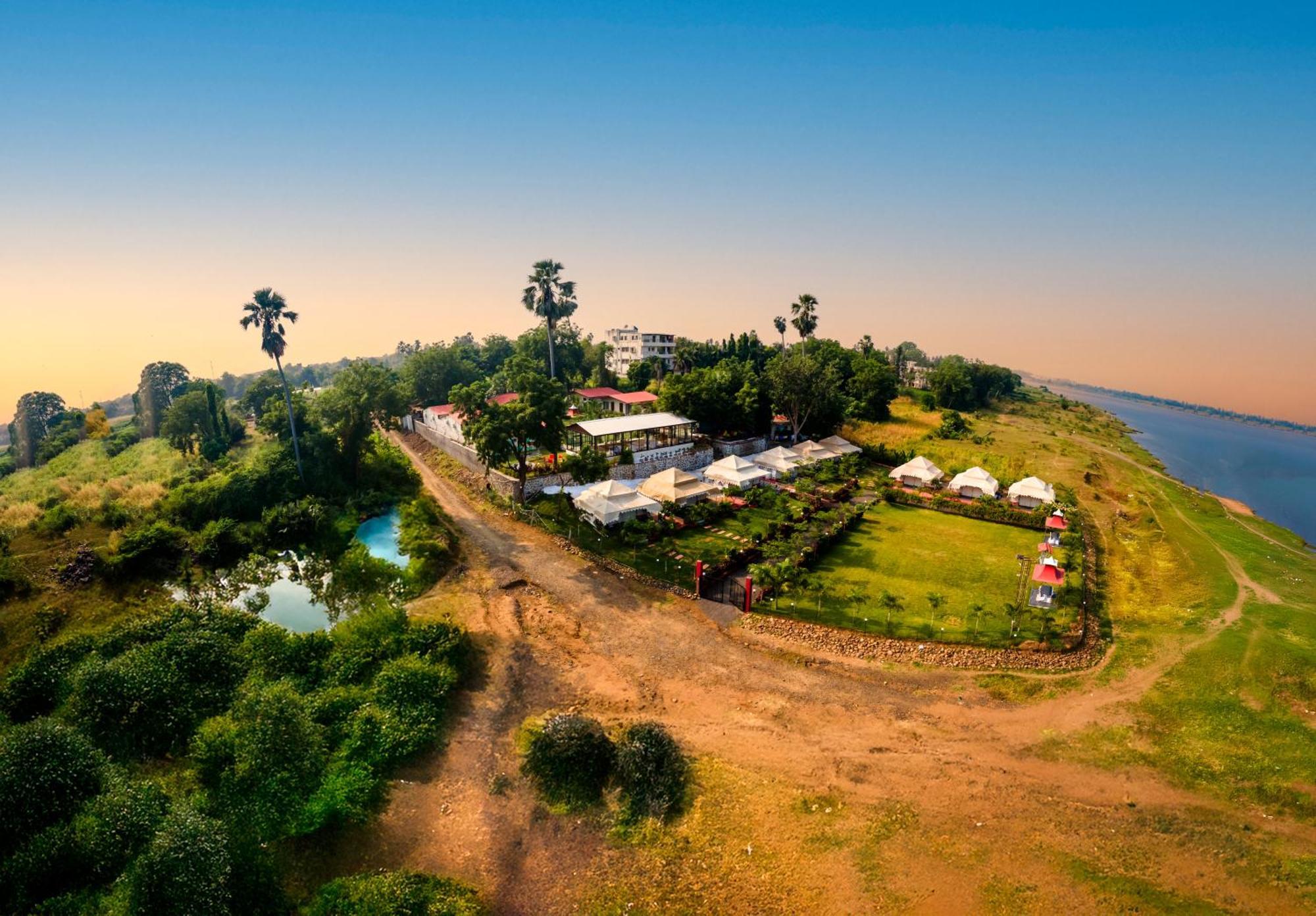 Riverview Tent Resort Kevadia Exteriér fotografie